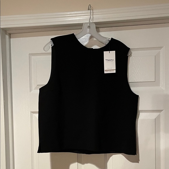 Theory Tops - Theory Women's Black Shell